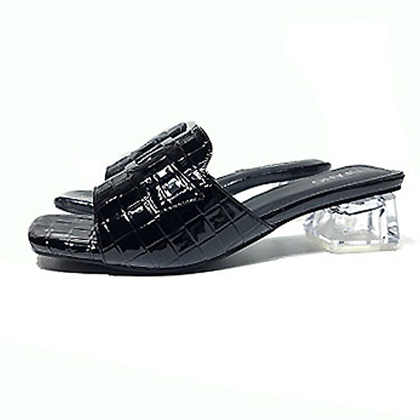 Sandales pour femme 2348 noir .......... sandales femme Maroc